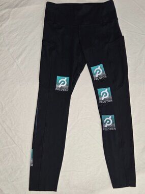 Lululemon x Peloton Leggings Women’s Size 6 Black Athletic Yoga Workout Pants